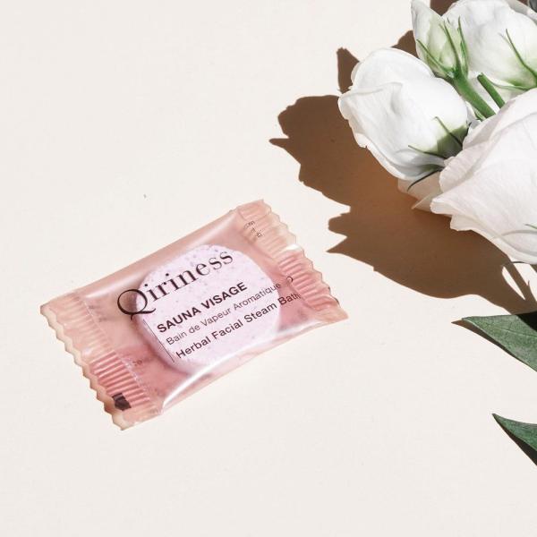 Qiriness Herbal Facial Steam Bath – Viên xông mặt thảo dược thư giãn và thải độc da – 10 viên/ hộp