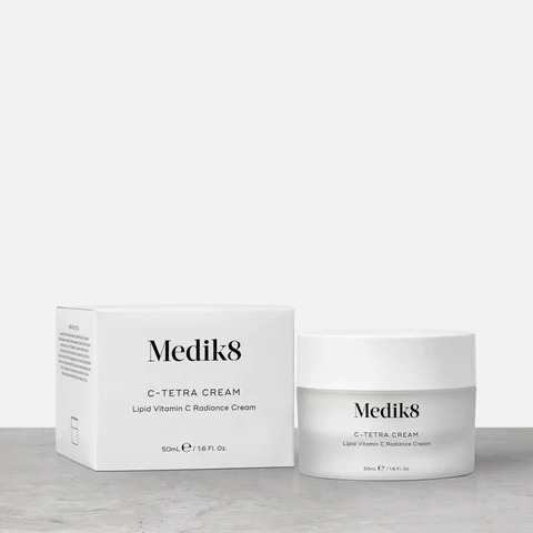 MEDIK8 C – TETRA CREAM 50ML/ KEM DƯỠNG TRẮNG DA, MỜ THÂM NÁM, CHỐNG LÃO HÓA MEDIK8 C – TETRA CREAM LIPID VITAMIN C RADIANCE CREAM 50ML