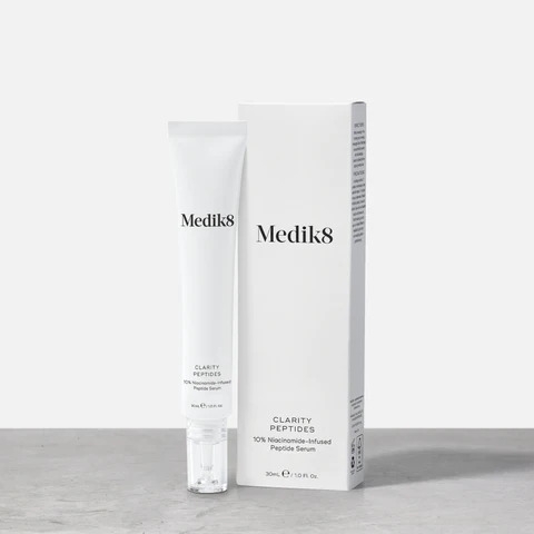 SERUM MEDIK8 CLARITY PEPTIDES/ SERUM CHỐNG LÃO HOÁ CLARITY PEPTIDES™ 10% NIACINAMIDE-INFUSED PEPTIDE SERUM 30ML.