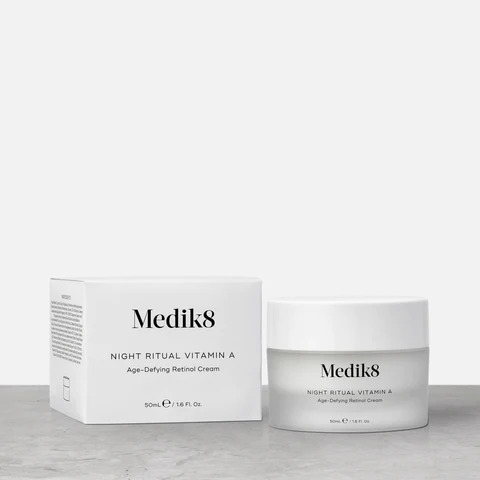 MEDIK8 NIGHT RITUAL VITAMIN A 50ML/ KEM DƯỠNG ĐÊM MEDIK8 NIGHT RITUAL VITAMIN A AGE DEFYING RETINOL CREAM 50ML