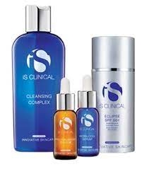 IS CLINICAL PURE CALM KIT/ BỘ 4 SẢN PHẨM DƯỠNG ẨM MẠNH MẼ, LÀM DỊU LÀN DA ỬNG ĐỎ HOẶC BỊ TỔN THƯƠNG IS CLINICAL PURE CALM KIT