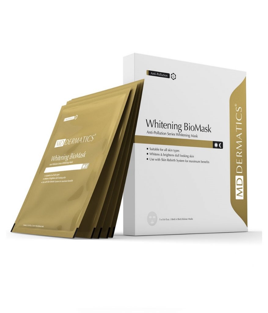 WHITENING BIOMASK MD DERMATICS/ MẶT NẠ TRẮNG SÁNG DA WHITENING BIOMASK MD DERMATICS