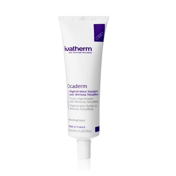 Kem phục hồi & tái tạo da sau điều trị – Ivatherm Cicaderm Cream 40ml