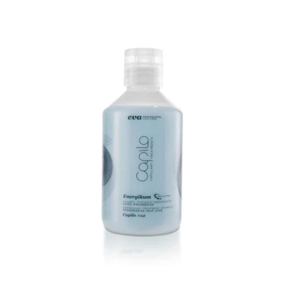 Dầu gội đặc trị ngăn rụng tóc dành cho da đầu thường – Eva Professional Capilo Energikum Shampoo 300ml